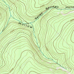 United States Geological Survey Sandy Ridge, PA (1958, 24000-Scale) digital map