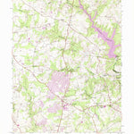 United States Geological Survey Sandy Spring, MD (1945, 24000-Scale) digital map