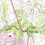 United States Geological Survey Sandy Spring, MD (1945, 24000-Scale) digital map