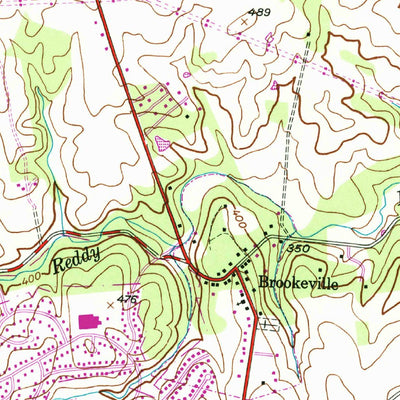 United States Geological Survey Sandy Spring, MD (1945, 24000-Scale) digital map