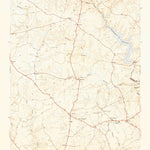 United States Geological Survey Sandy Spring, MD (1950, 24000-Scale) digital map