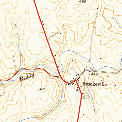 United States Geological Survey Sandy Spring, MD (1950, 24000-Scale) digital map