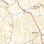 United States Geological Survey Sandy Spring, MD (1950, 24000-Scale) digital map