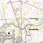 United States Geological Survey Sandy Spring, MD (1988, 24000-Scale) digital map