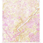 United States Geological Survey Sandy Springs, GA (1955, 24000-Scale) digital map