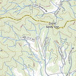 United States Geological Survey Sandymush, NC (2022, 24000-Scale) digital map