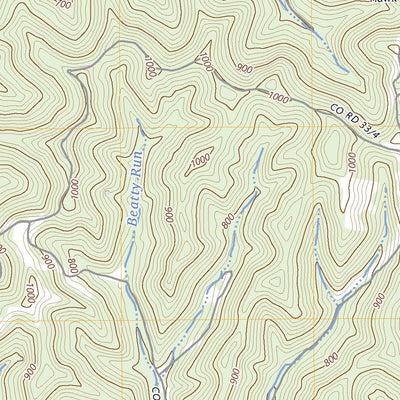 United States Geological Survey Sandyville, WV (2023, 24000-Scale) digital map