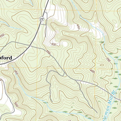 United States Geological Survey Sanford, GA (2020, 24000-Scale) digital map