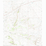 United States Geological Survey Sanford Hills, CO (1970, 24000-Scale) digital map