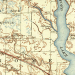 United States Geological Survey Sanford, MI (1936, 62500-Scale) digital map