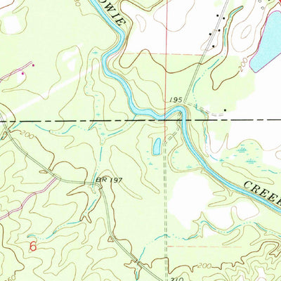 United States Geological Survey Sanford, MS (1965, 24000-Scale) digital map
