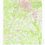 United States Geological Survey Sanford, NC (1974, 24000-Scale) digital map