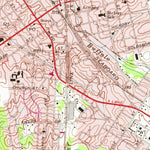 United States Geological Survey Sanford, NC (1974, 24000-Scale) digital map