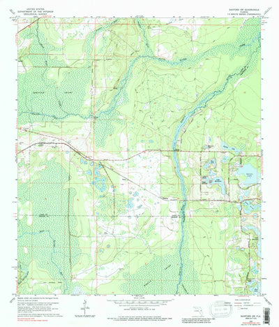 United States Geological Survey Sanford SW, FL (1965, 24000-Scale) digital map