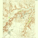 United States Geological Survey Sanford, TX (1953, 24000-Scale) digital map