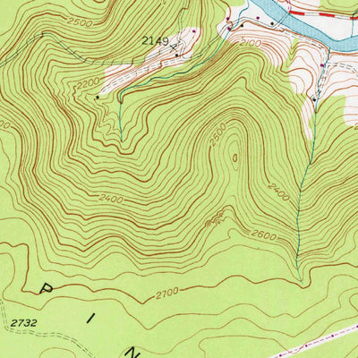 United States Geological Survey Sang Run, MD-WV (1947, 24000-Scale) digital map