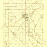 United States Geological Survey Sanger, CA (1923, 31680-Scale) digital map