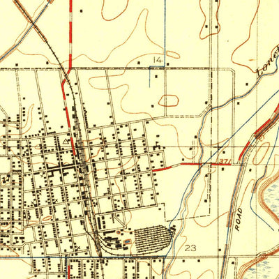 United States Geological Survey Sanger, CA (1923, 31680-Scale) digital map