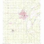 United States Geological Survey Sanger, CA (1965, 24000-Scale) digital map