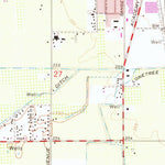 United States Geological Survey Sanger, CA (1965, 24000-Scale) digital map