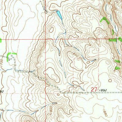 United States Geological Survey Sanger, ND (1966, 24000-Scale) digital map