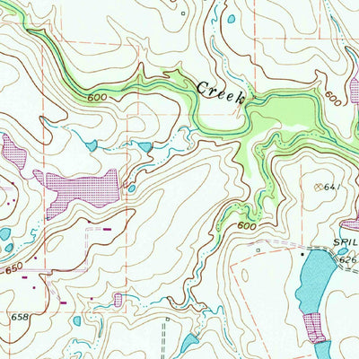 United States Geological Survey Sanger, TX (1960, 24000-Scale) digital map