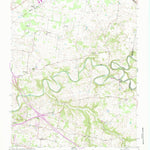 United States Geological Survey Sango, TN (1957, 24000-Scale) digital map