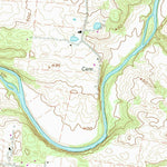 United States Geological Survey Sango, TN (1957, 24000-Scale) digital map