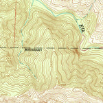 United States Geological Survey Sanhedrin Mountain, CA (1966, 24000-Scale) digital map