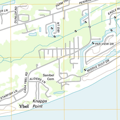 United States Geological Survey Sanibel, FL (2012, 24000-Scale) digital map