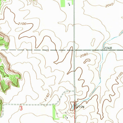 United States Geological Survey Sanish, ND (1967, 24000-Scale) digital map