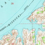 United States Geological Survey Sanish, ND (1967, 24000-Scale) digital map