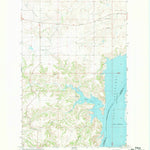 United States Geological Survey Sanish NW, ND (1967, 24000-Scale) digital map