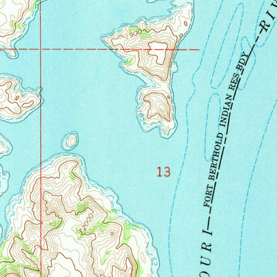 United States Geological Survey Sanish NW, ND (1967, 24000-Scale) digital map
