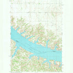 United States Geological Survey Sanish SE, ND (1967, 24000-Scale) digital map