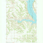 United States Geological Survey Sanish SW, ND (1967, 24000-Scale) digital map