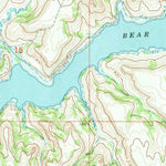 United States Geological Survey Sanish SW, ND (1967, 24000-Scale) digital map