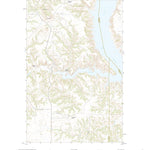 United States Geological Survey Sanish SW, ND (2020, 24000-Scale) digital map