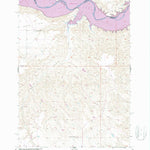 United States Geological Survey Sansarc NE, SD (1956, 24000-Scale) digital map