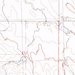 United States Geological Survey Sansarc, SD (1982, 24000-Scale) digital map