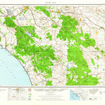 United States Geological Survey Santa Ana, CA (1960, 250000-Scale) digital map