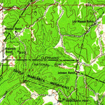 United States Geological Survey Santa Ana, CA (1960, 250000-Scale) digital map