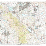 United States Geological Survey Santa Ana, CA (1983, 100000-Scale) digital map