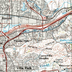 United States Geological Survey Santa Ana, CA (1983, 100000-Scale) digital map