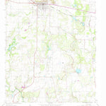 United States Geological Survey Santa Anna, TX (1962, 24000-Scale) digital map