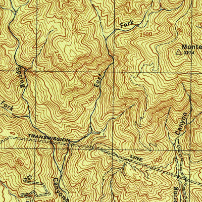 United States Geological Survey Santa Barbara, CA (1944, 31680-Scale) digital map