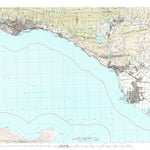 United States Geological Survey Santa Barbara, CA (1982, 100000-Scale) digital map