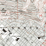 United States Geological Survey Santa Barbara, CA (1995, 24000-Scale) digital map
