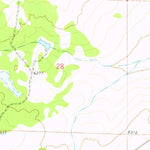 United States Geological Survey Santa Barbara Lake, NM (1978, 24000-Scale) digital map
