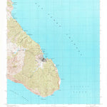 United States Geological Survey Santa Catalina East, CA (1943, 24000-Scale) digital map